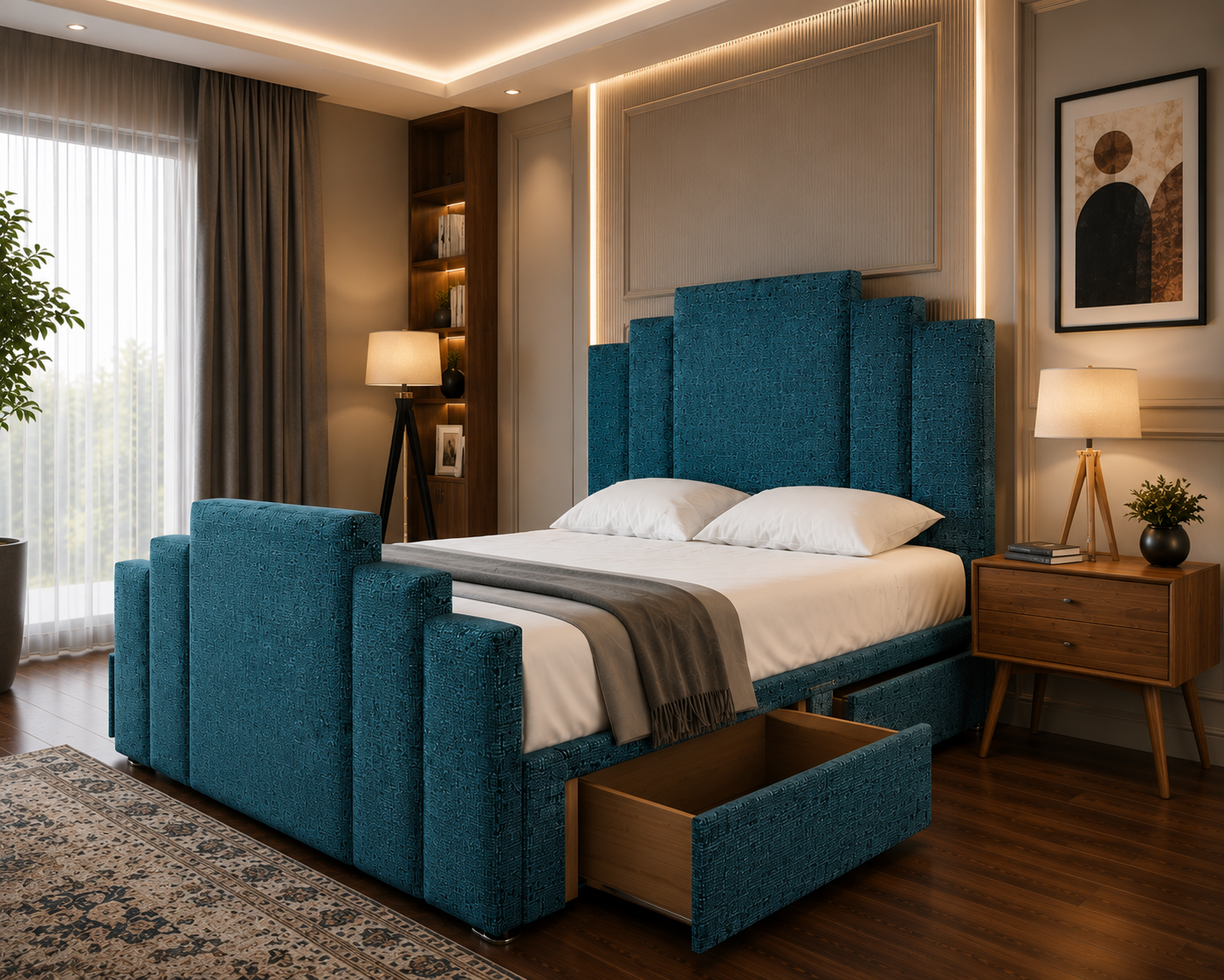 Kensington Divan Bed Set With Footboard - Image 3
