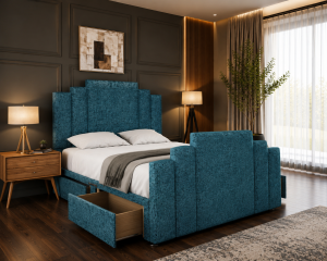 Kensington Divan Bed Set | Solid Hardwood, Made in UK