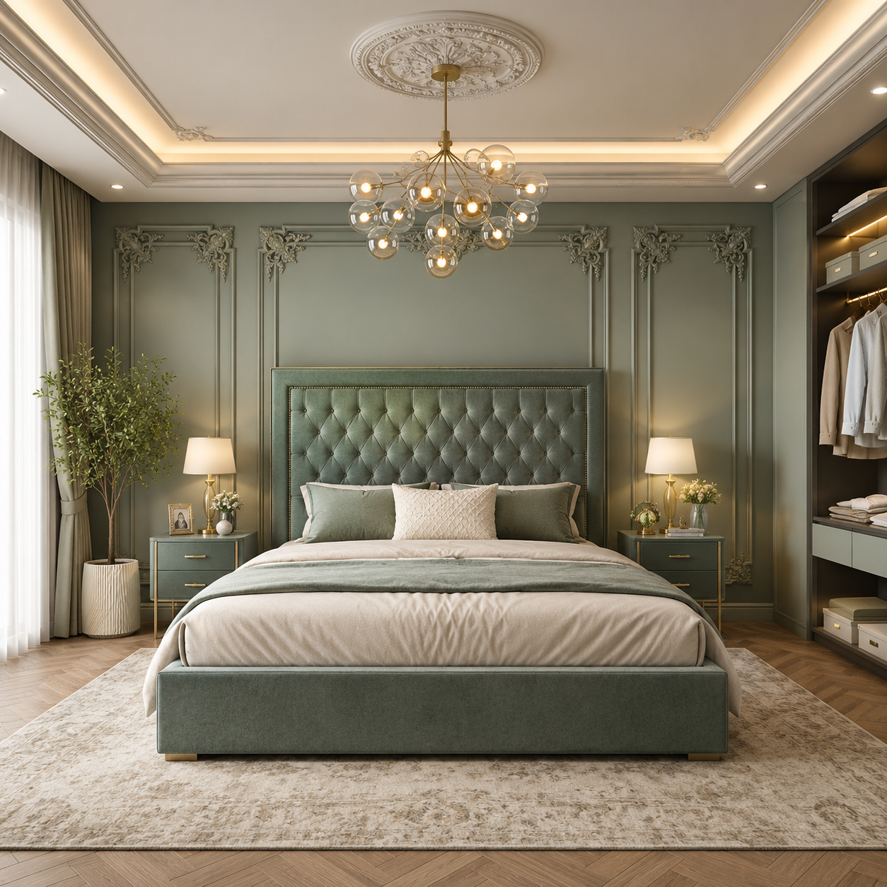 The Dante Low Foot Bed Frame
