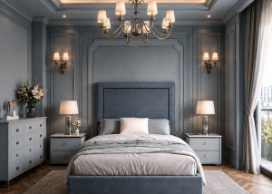 The Lapita Piped Low Foot Bed Frame