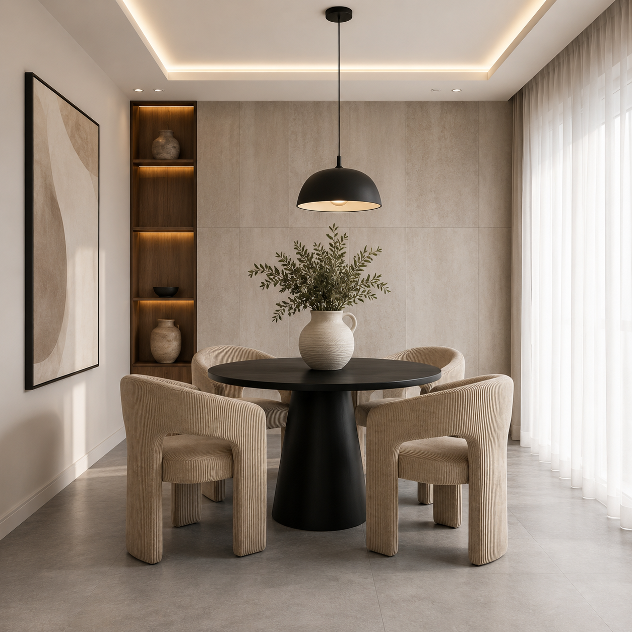 Alba Almond Dining Chair