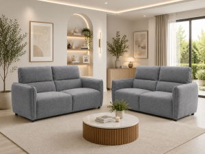 Ascot Sofa Charcoal 3+2 Set