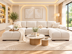 Azzuro U Shape Corner Sofa