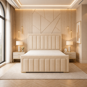 Cavendish Bed Frame | Elegant Fabric Bed – Beds Craft