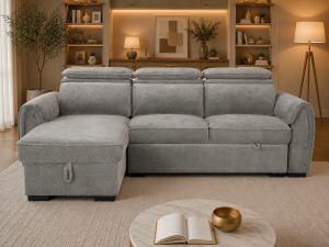 Montrose Sofabed Dark Grey Universal Corner