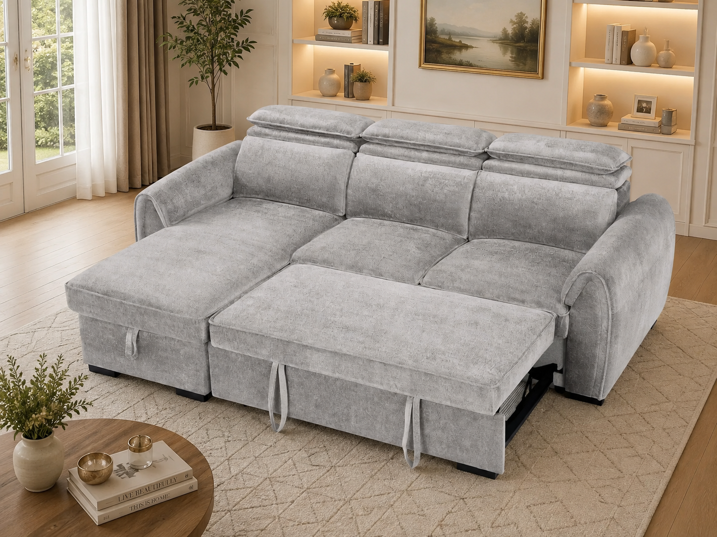 Montrose Sofabed Grey Universal Corner