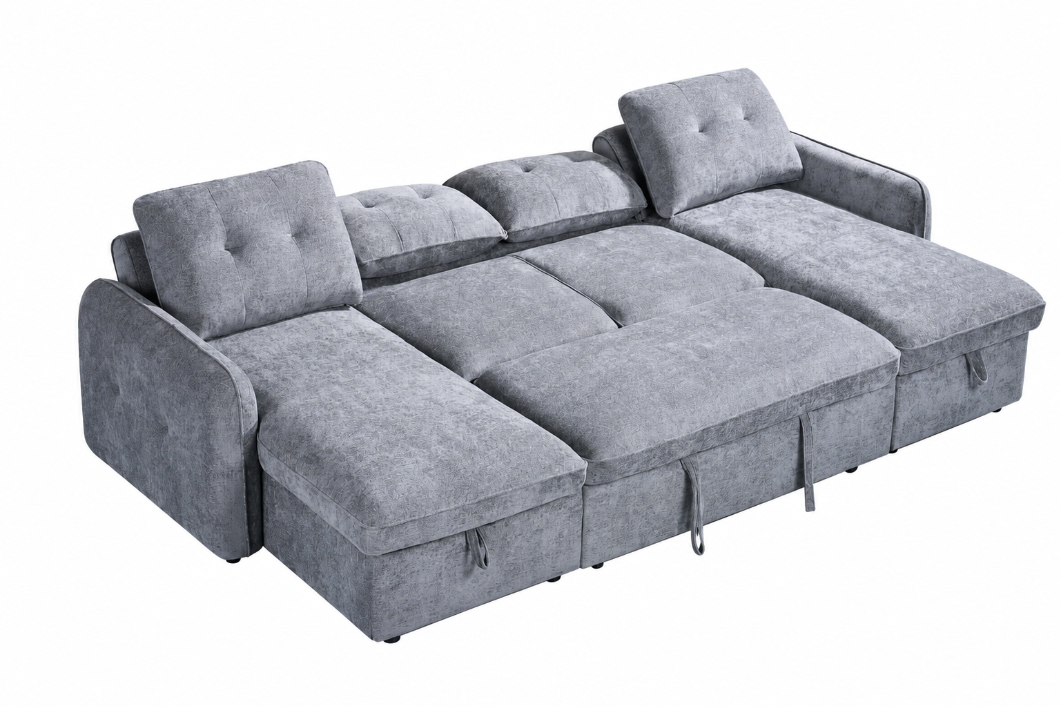 Moscow Sofabed Grey U Shape Corner