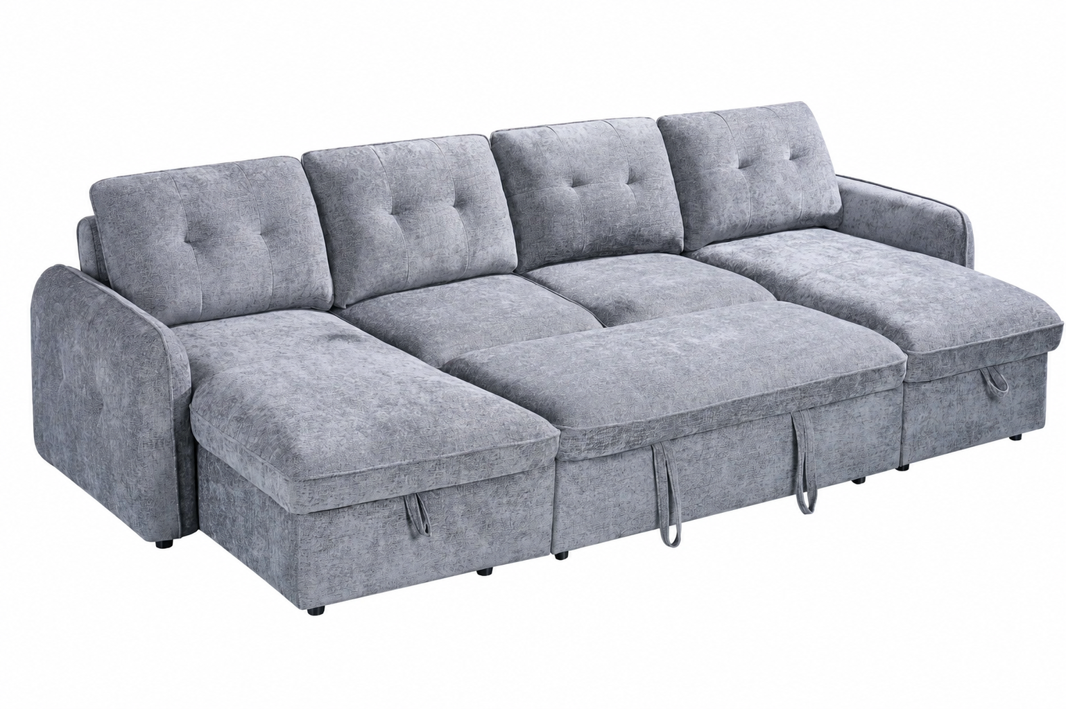 Moscow Sofabed Grey U Shape Corner