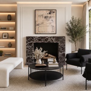Harper Black Coffee Table