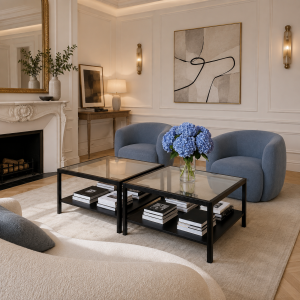 Ray Black Coffee Table