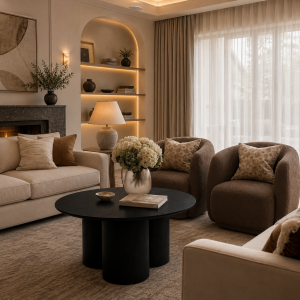 Lane Black Coffee Table