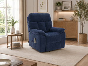 Cornwall Rise and Recline Massage Chair Blue 6