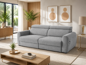 Dakota Electric Sofabed Grey 3 Seater 2