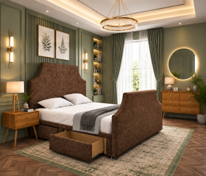 Eva Divan Bed Set With Matching Footboard
