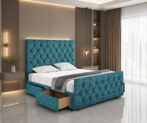 Evie Divan Bed Set With Footboard