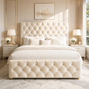 Fern Upholstered Storage Bed Frame 2
