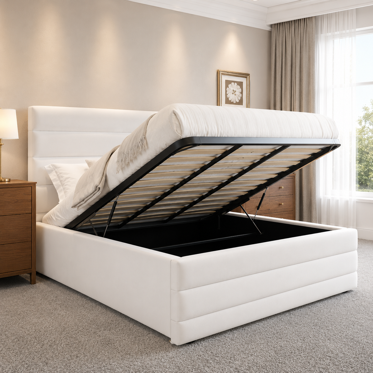 Henley Upholstered Storage Bed Frame