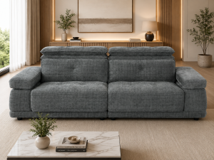 Kendal Floating Sofabed Light Grey 3