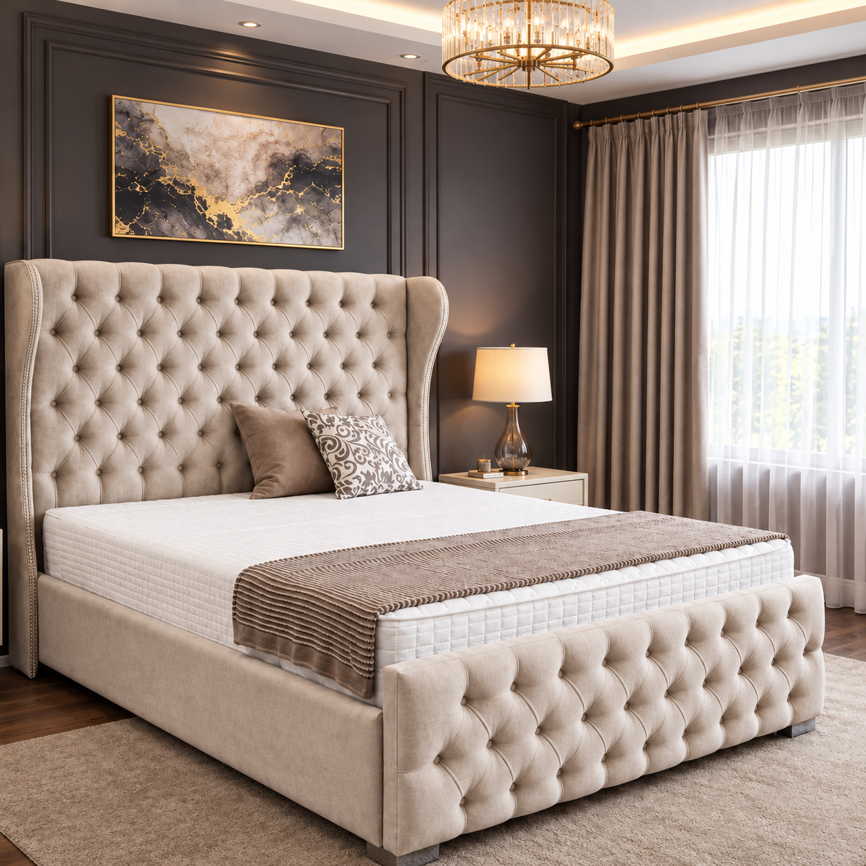 Keswick Bespoke Chesterfield Bed