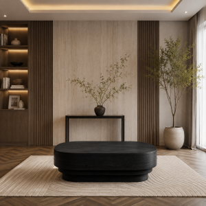 Kuma Black Coffee Table