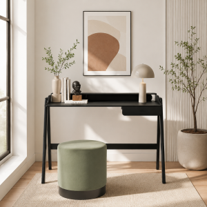 Lark Black Desk 1