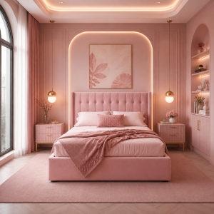 Legacy Bed – Modern Upholstered Bed Frame