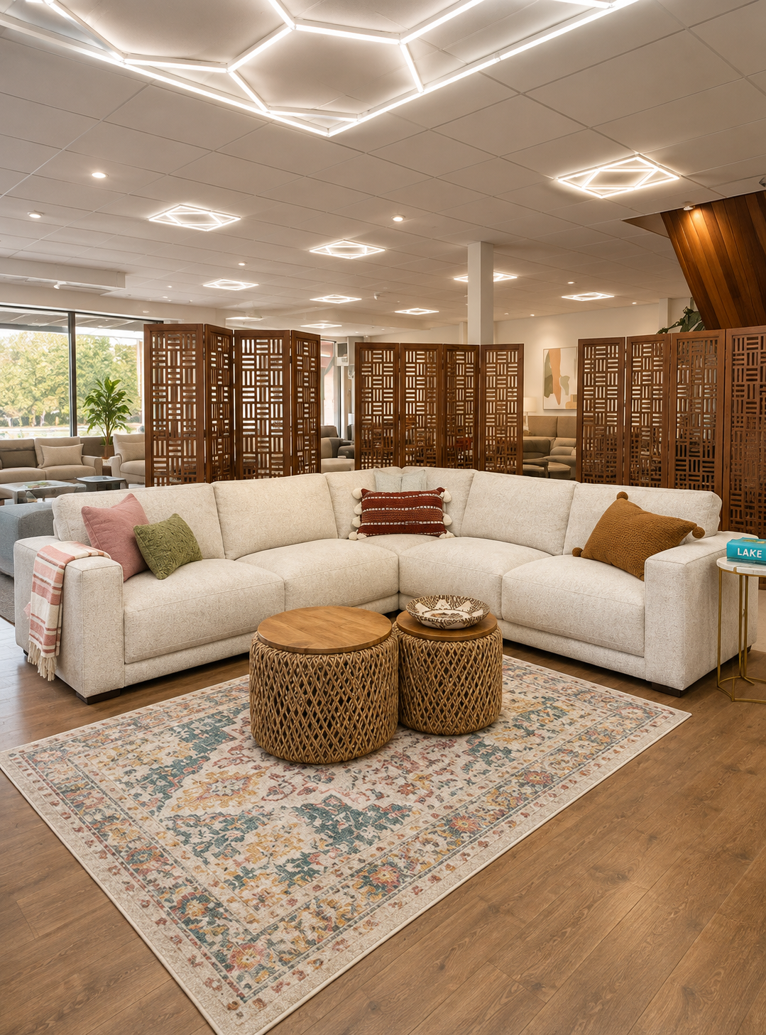 Marlow Sofa Beige Large Corner
