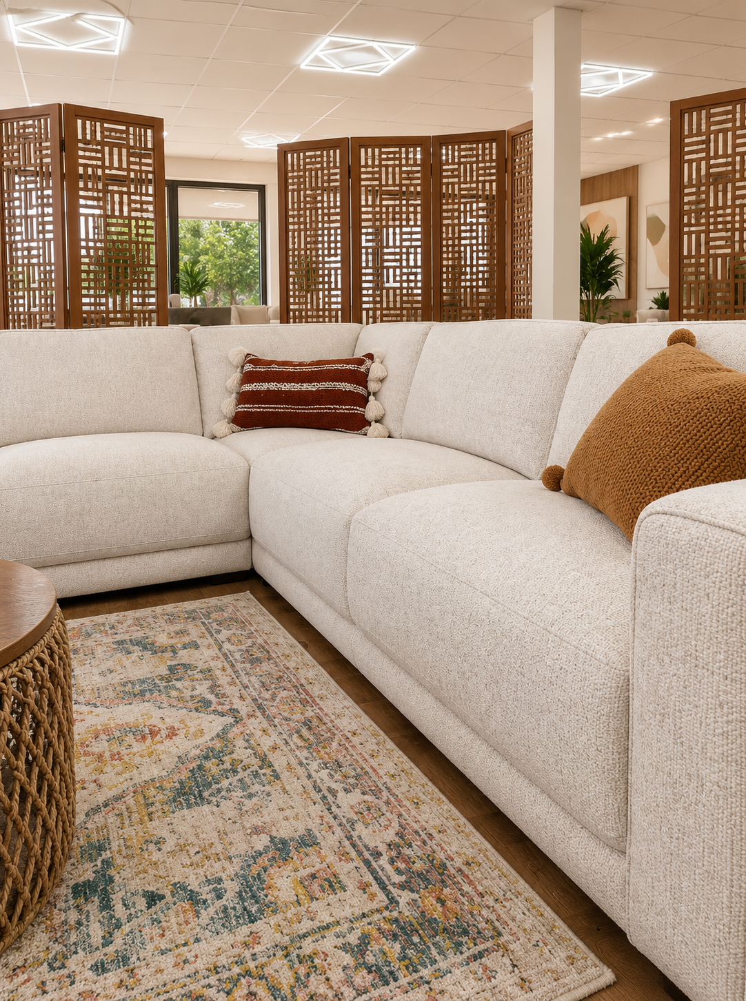 Marlow Sofa Beige Large Corner