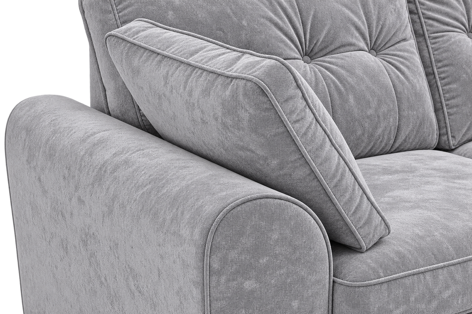 Maxwell Sofa Grey Large Corner