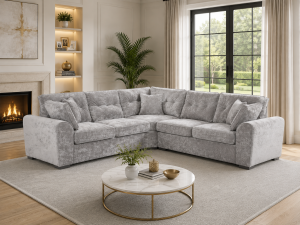 Maxwell Sofa Grey Large Corner