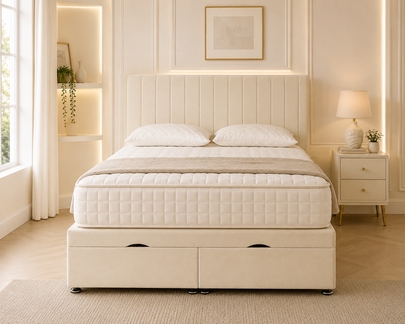 Milano Bed – Ottoman Storage Divan Bed