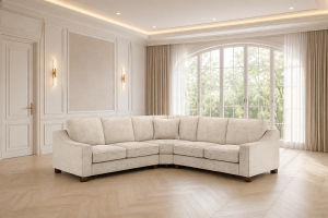 Nebraska Sofa Stone Large Corner