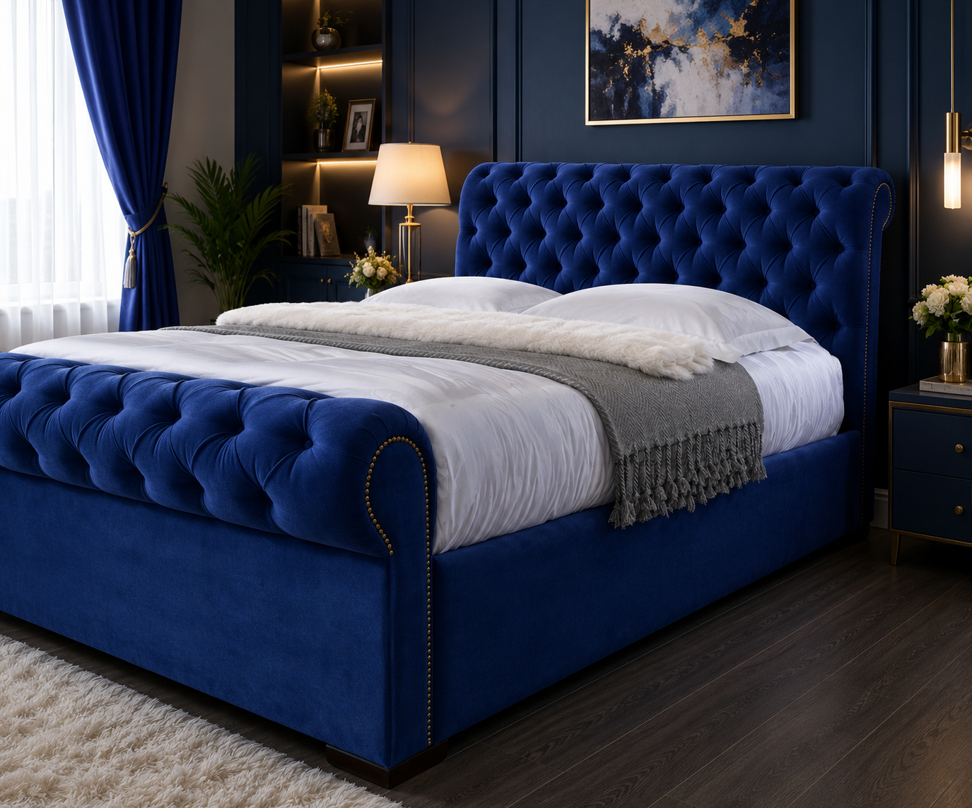 Park Lane Bespoke Sleigh Bed