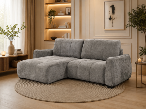 Portland Universal Corner Sofabed Grey | Stylish & Versatile