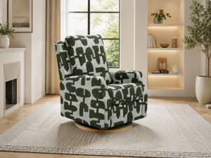 Seville Electric Reclining Chair Green 5