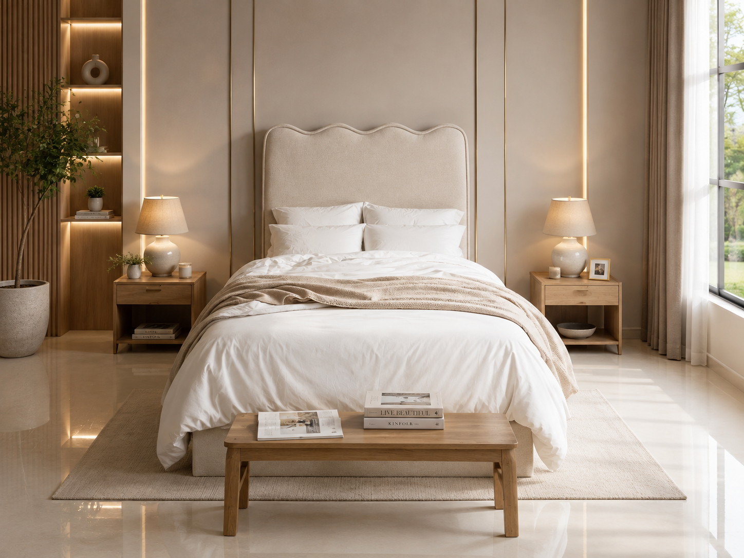 Single Bed With Trundle