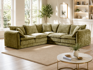 Solaya Sofa Green Large Corner