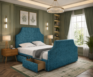 Eva Divan Bed Set with Matching Footboard | UK Handmade