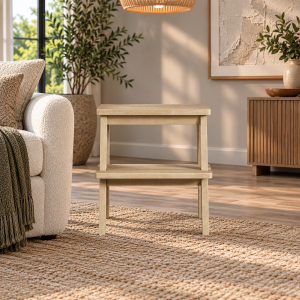 Addie Grey Wash Stool