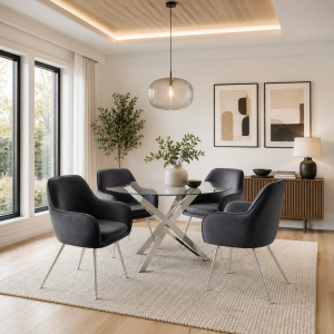 Tara Grey Dining Chair