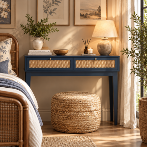 Bordeaux Berlin Blue Dressing Table