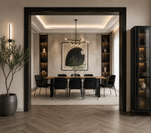 Carlo Black Dining Chair with Arms