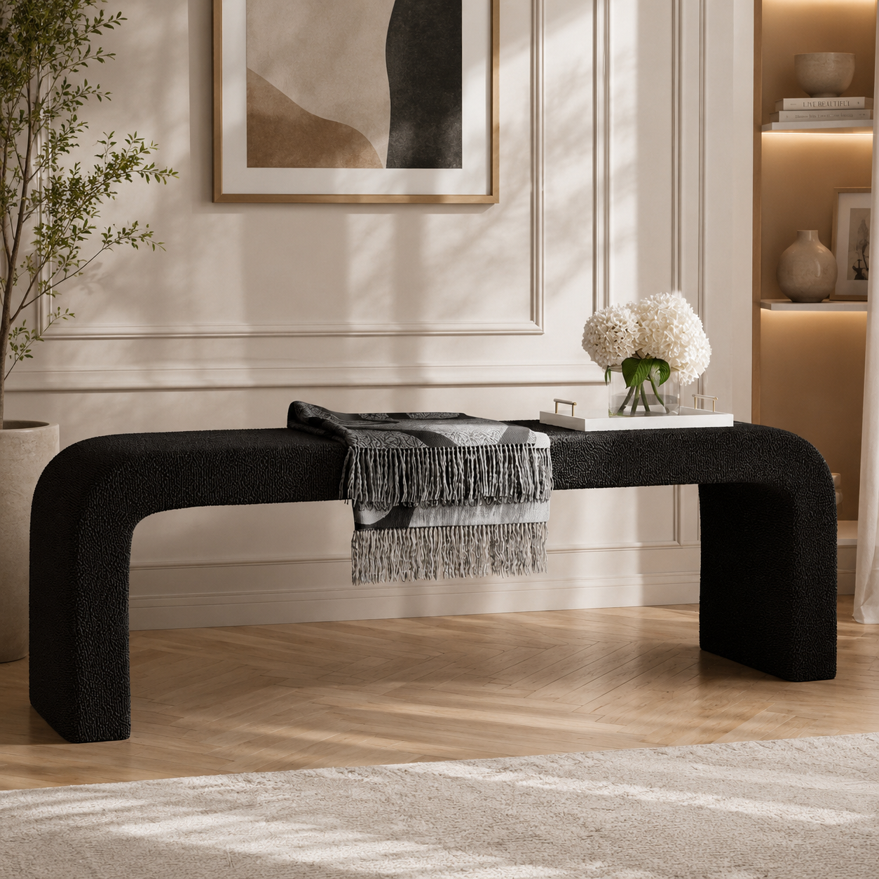 Ren Black Bench