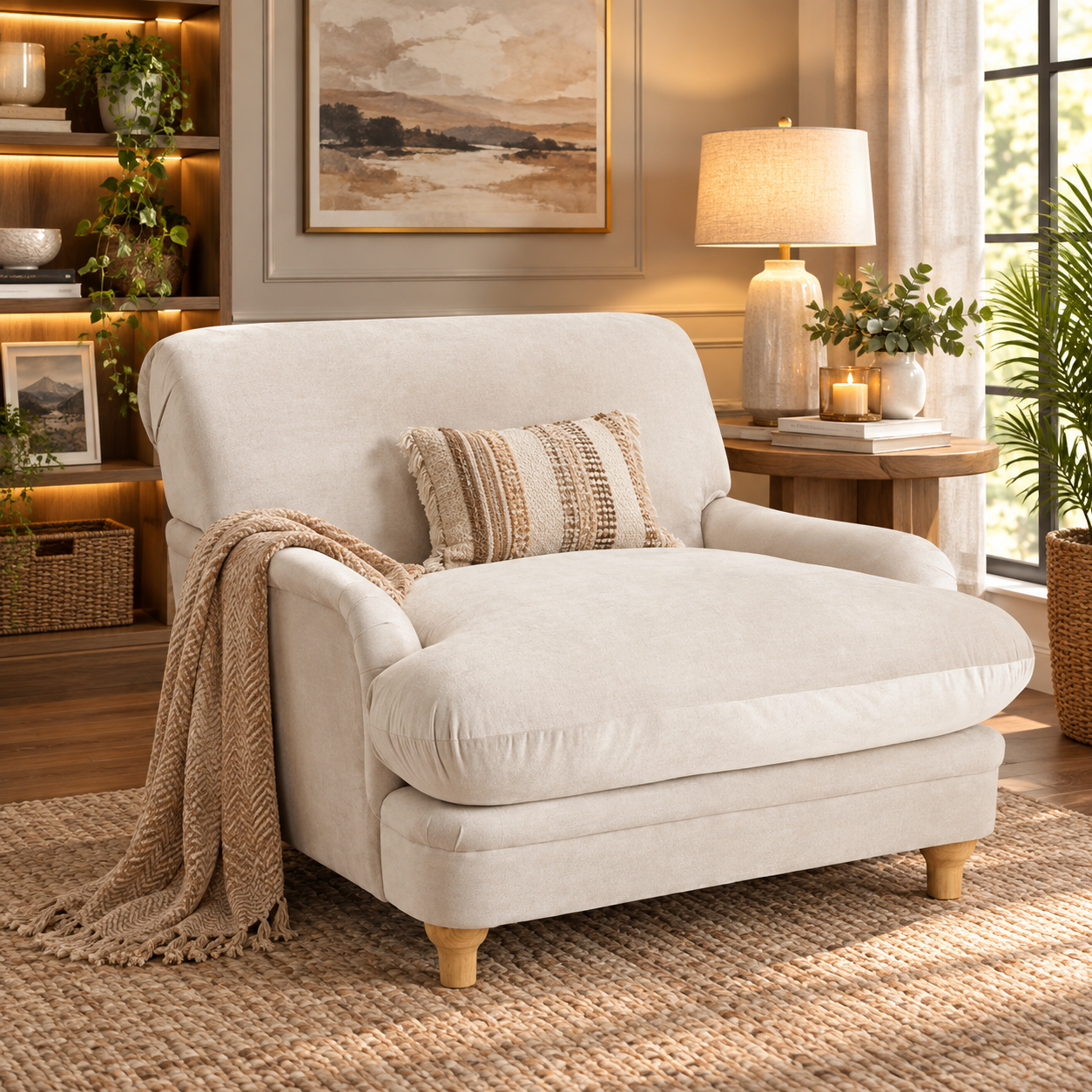 Plumpton Beige Chair