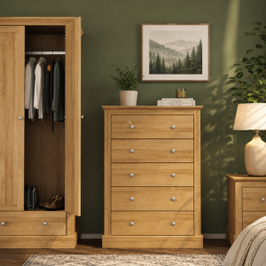 Devon Oak Chest of Drawers