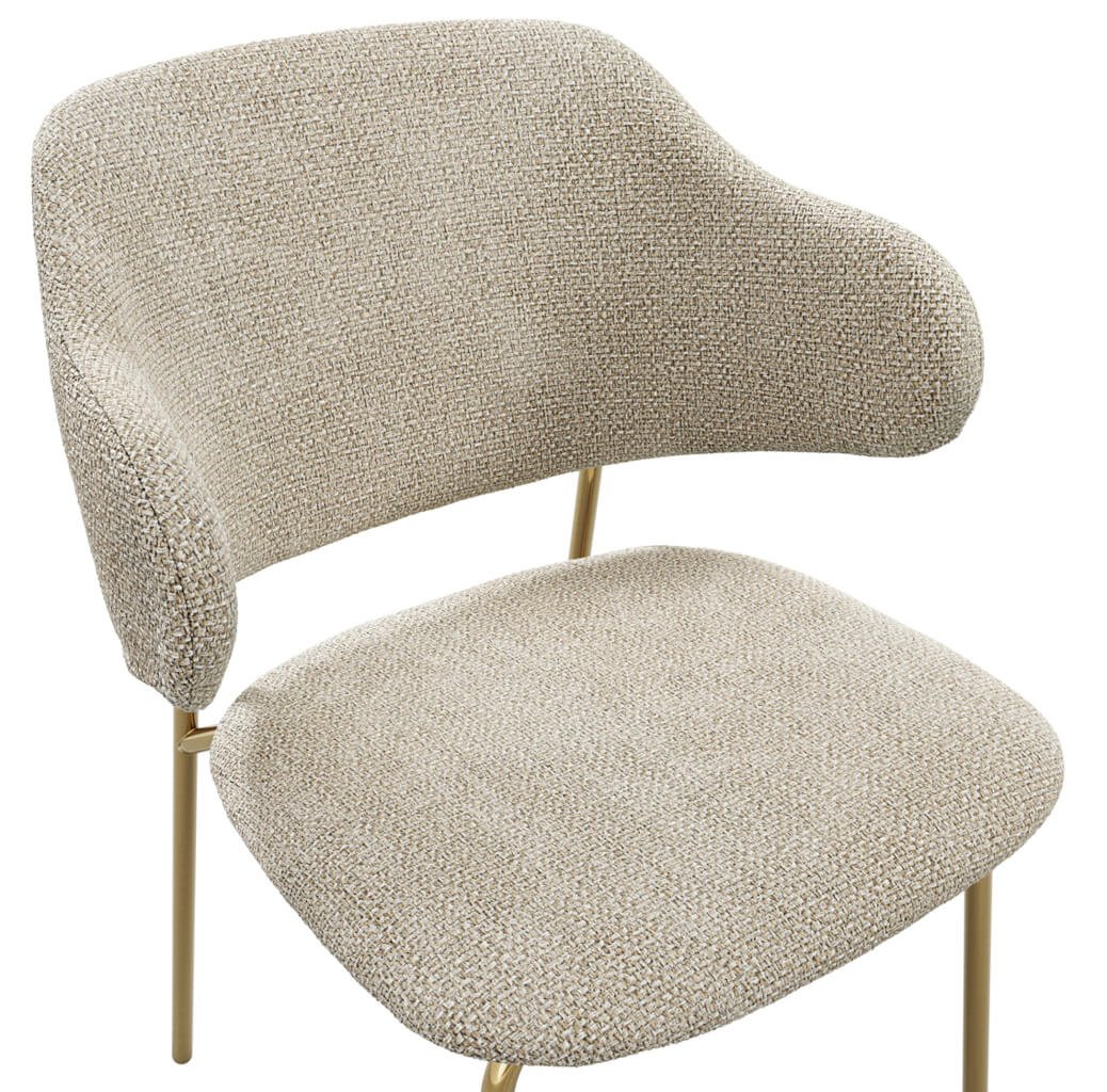 Dorchester Wheat and Gold Dining Chair