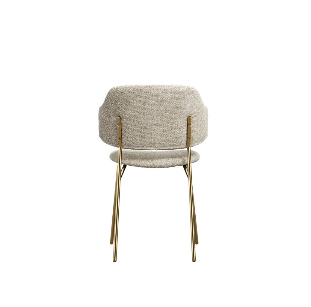 Dorchester Wheat and Gold Dining Chair