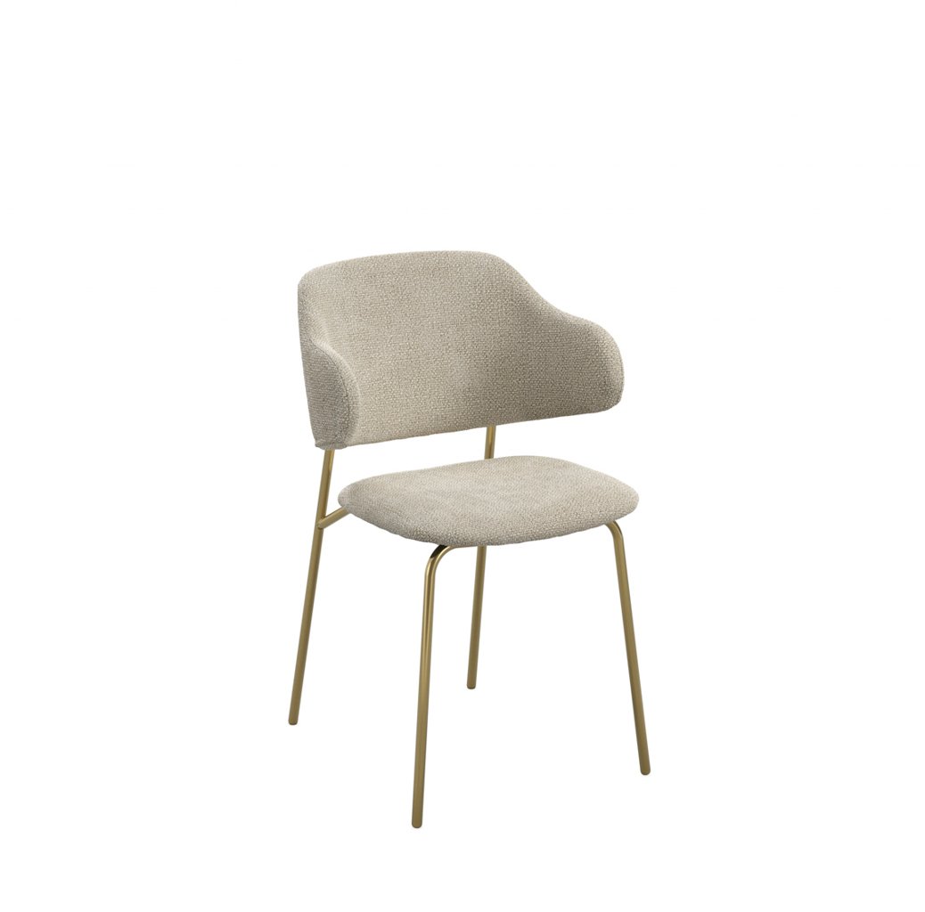 Dorchester Wheat and Gold Dining Chair