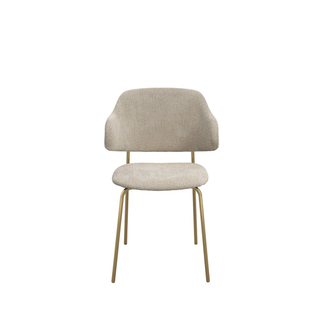 Dorchester Wheat and Gold Dining Chair - Image 6