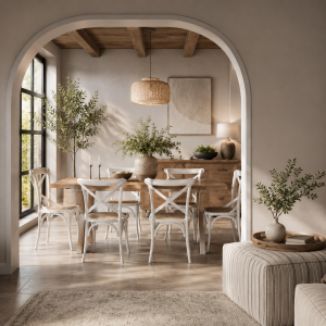 Fitzroy White Dining Chair